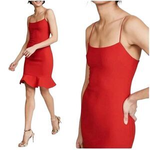 Revolve Likely banks red dress size 12